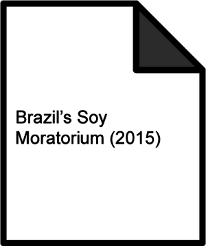 Brazil’s Soy Moratorium, 2015