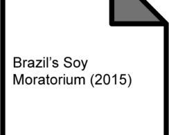 Brazil’s Soy Moratorium, 2015